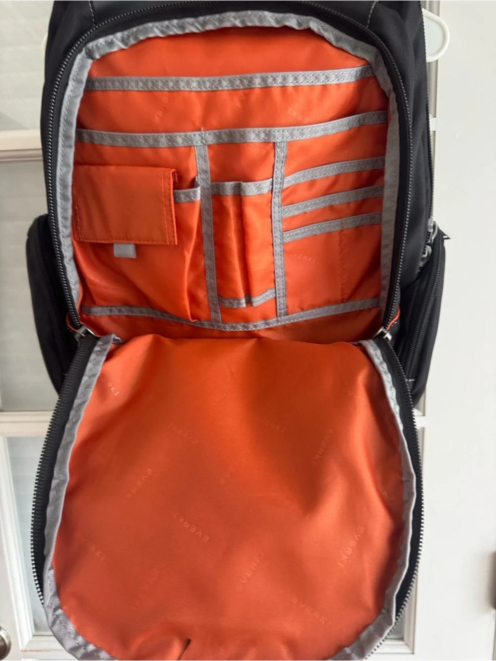 Everki Flight Backpack Orange Trim Unisex
